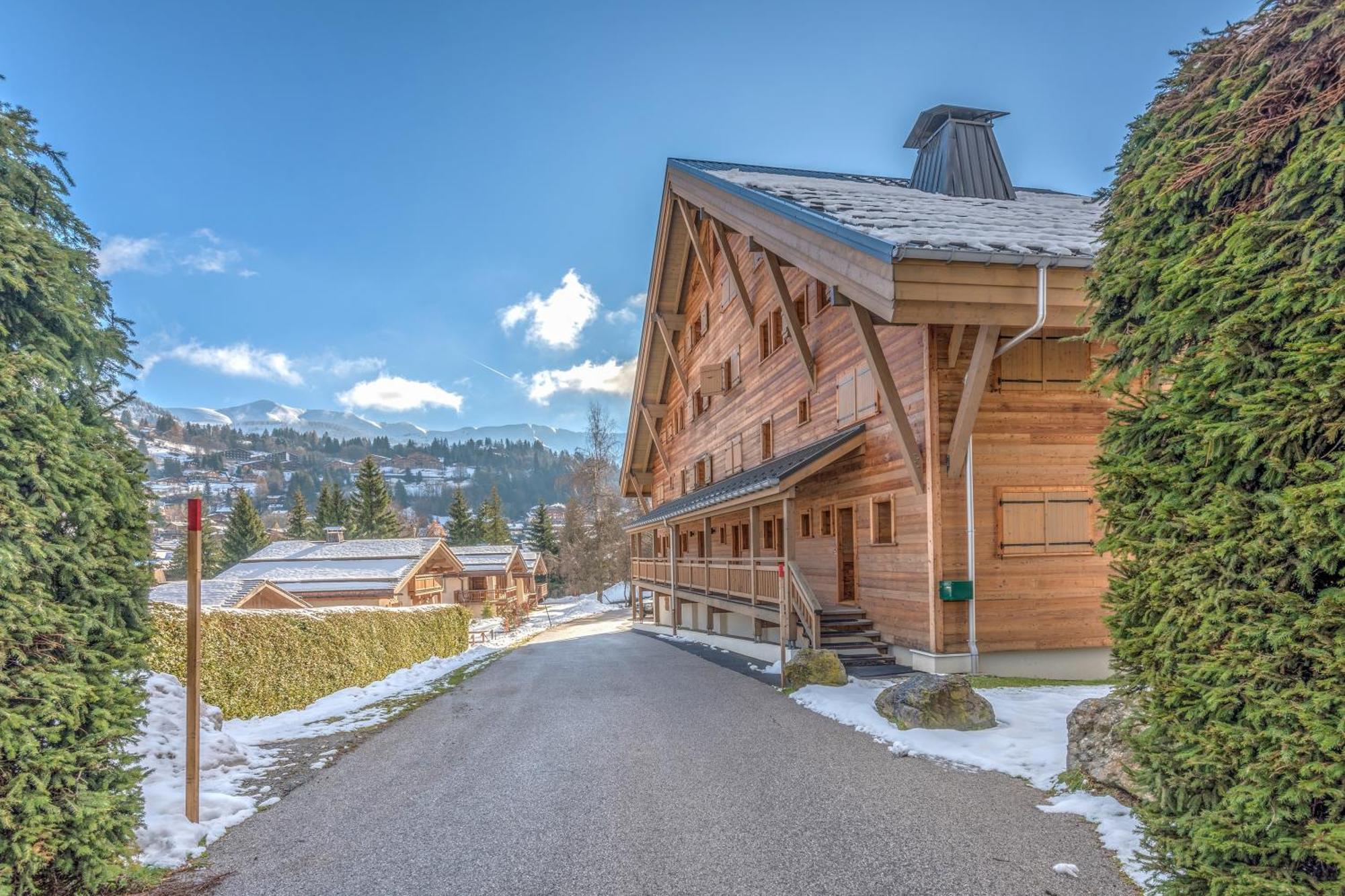 Arboreve - Station De Ski A Pied Vue Montagne Megève Екстериор снимка